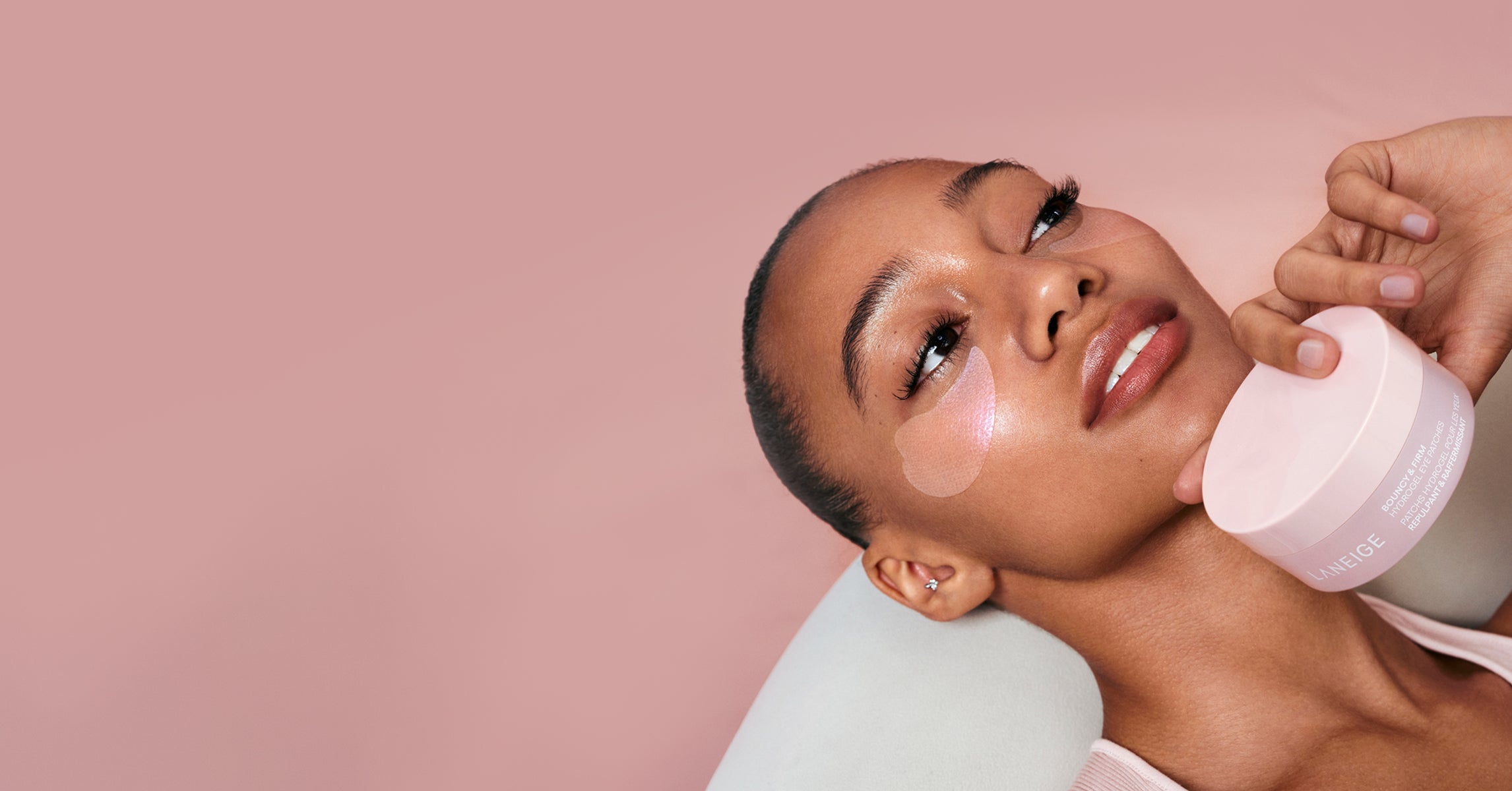 Bouncy and Firm Hydrogel Eye Patches